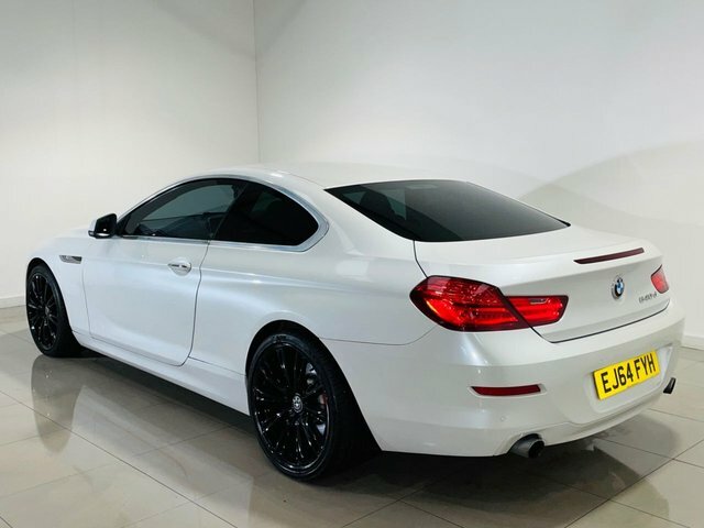 BMW 6 Series Gran Coupe 640D Se Coupe EJ64FYH White #4