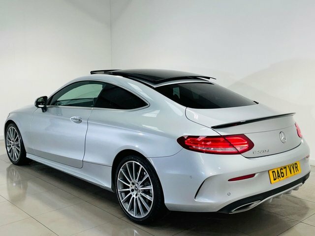 Mercedes-Benz C Class C220d Amg Line Premium DA67VYR Silver #4