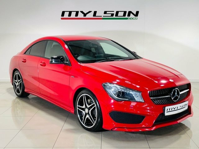 Mercedes-Benz CLA Class Cla220 Cdi Amg Sport Red #2