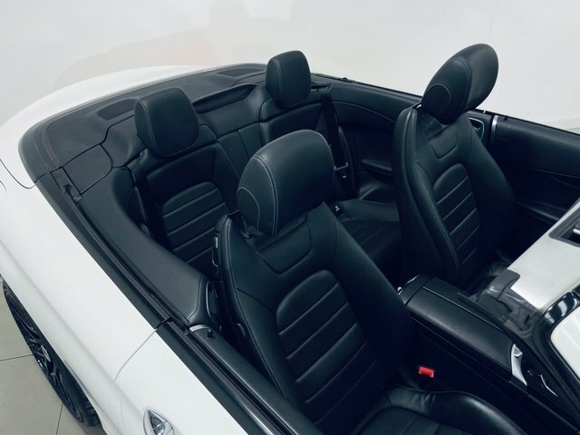 Mercedes-Benz C Class C250d Amg Line Cabriolet LM67PZE White #2