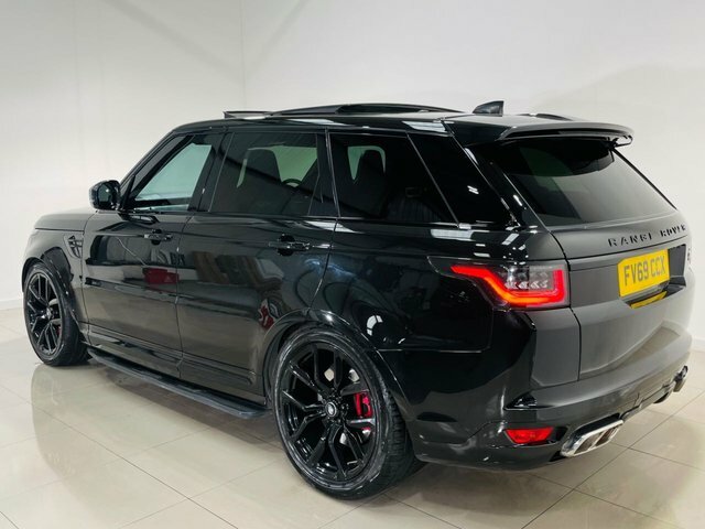 Land Rover Range Rover Sport P575 V8 Gpf Svr FV69CCX Black #3