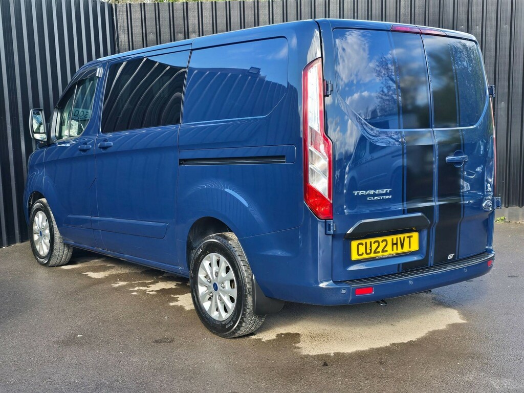Ford Transit Custom 2.0 300 Ecoblue Limited Crew Van Double Cab Di CU22HVT #5