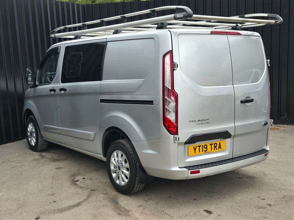 Ford Transit Custom 2.0 320 Ecoblue Limited Crew Van L1 H1 Euro 6 YT19TRA #4