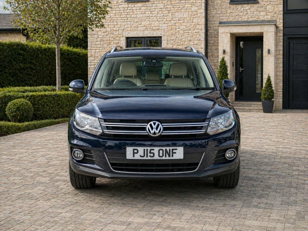 Volkswagen Tiguan 2L Match Tdi Bluemotion Technology PJ15ONF Blue #2