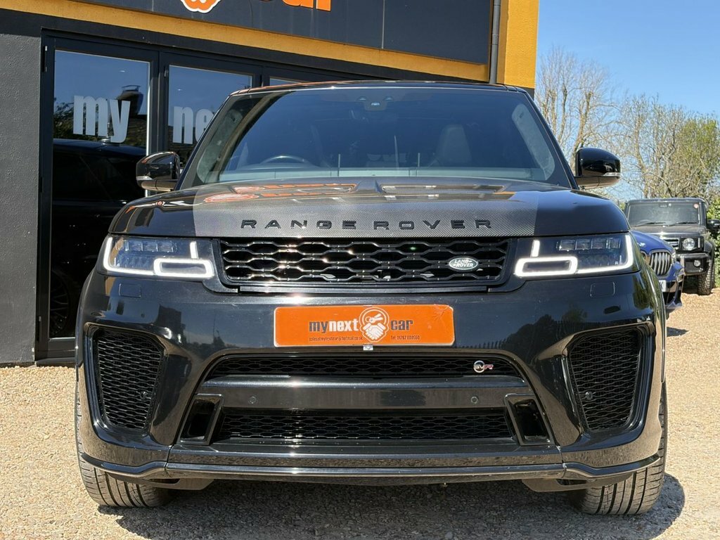 Land Rover Range Rover Sport 5L Svr BD20SRZ Black #4