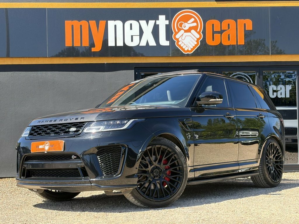 Land Rover Range Rover Sport 5L Svr BD20SRZ Black #6