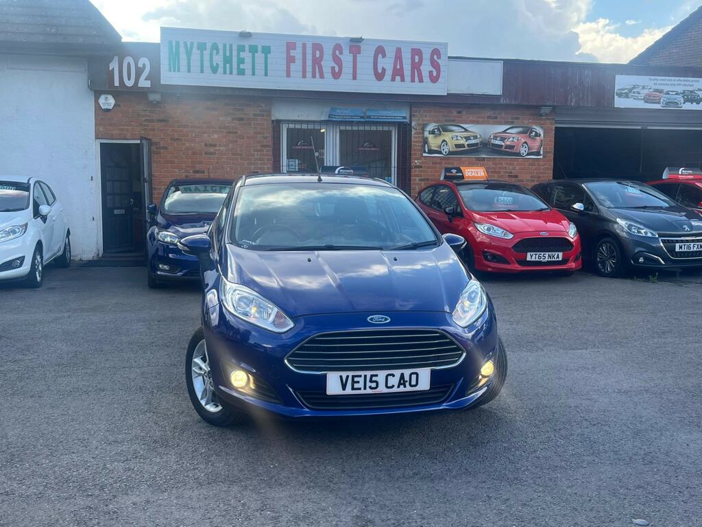 Ford Fiesta 1.0T Ecoboost Zetec Euro 6 Ss VE15CAO Blue #5
