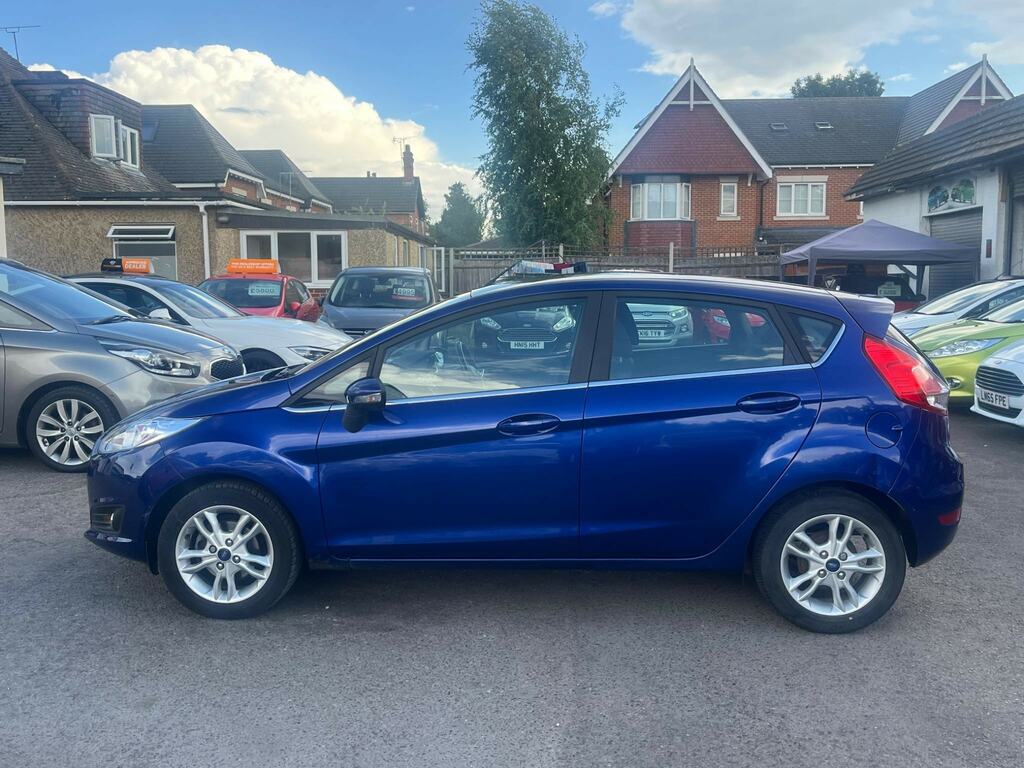 Ford Fiesta 1.0T Ecoboost Zetec Euro 6 Ss VE15CAO Blue #4