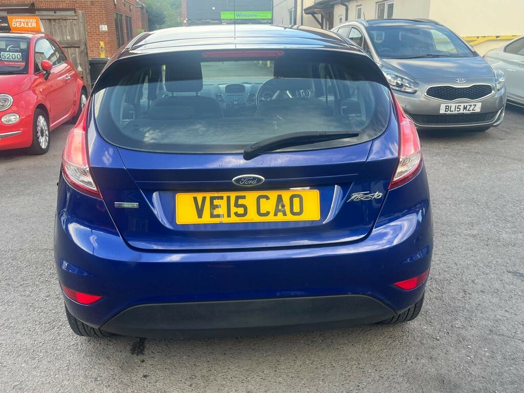 Ford Fiesta 1.0T Ecoboost Zetec Euro 6 Ss VE15CAO Blue #6