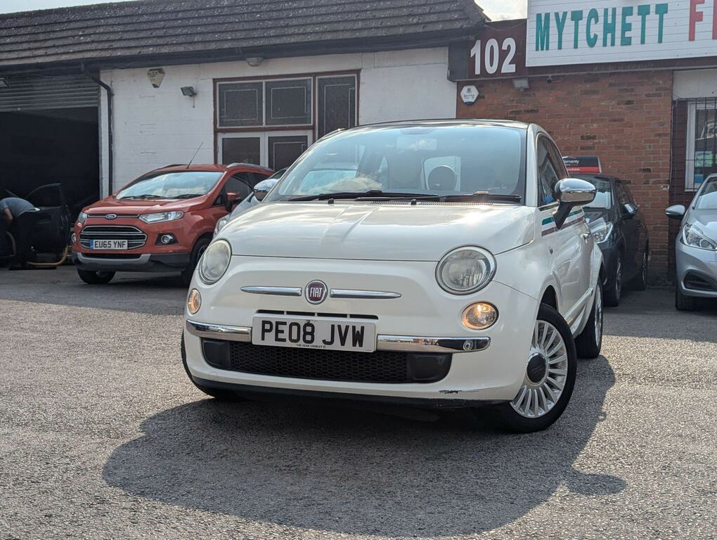 Fiat 500 1.2 Lounge Euro 4 PE08JVW White #3