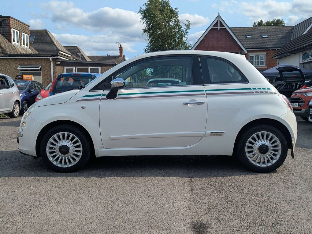 Fiat 500 1.2 Lounge Euro 4 PE08JVW White #5