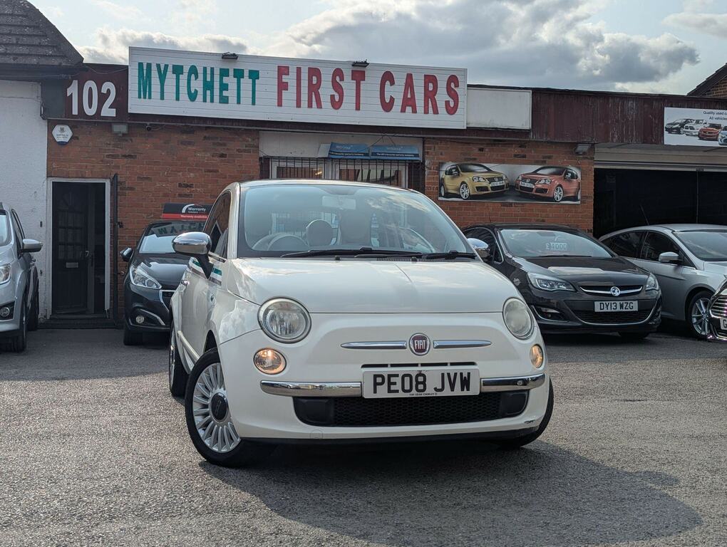 Fiat 500 1.2 Lounge Euro 4 White