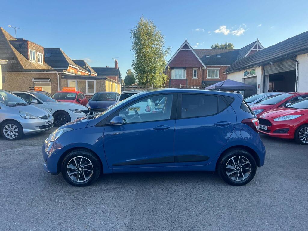 Hyundai I10 1.2 Premium Euro 6 HS17EBM Blue #5