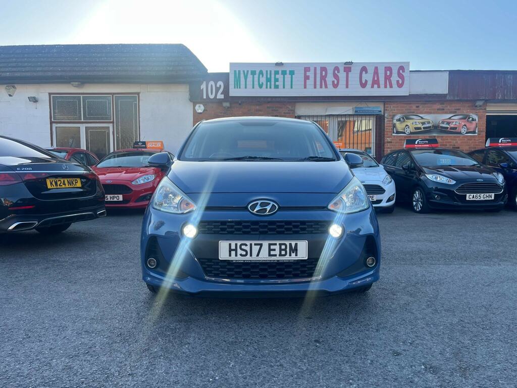 Hyundai I10 1.2 Premium Euro 6 HS17EBM Blue #2
