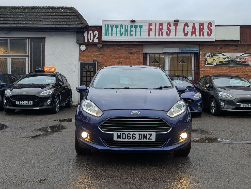 Ford Fiesta 1.0T Ecoboost Zetec Euro 6 Ss Blue #5
