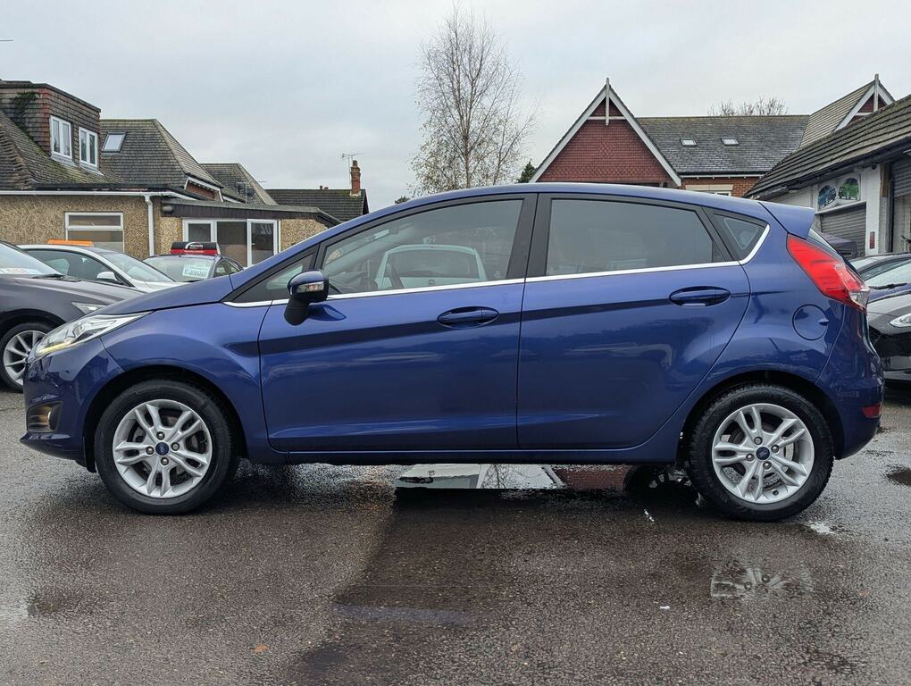 Ford Fiesta 1.0T Ecoboost Zetec Euro 6 Ss Blue #4