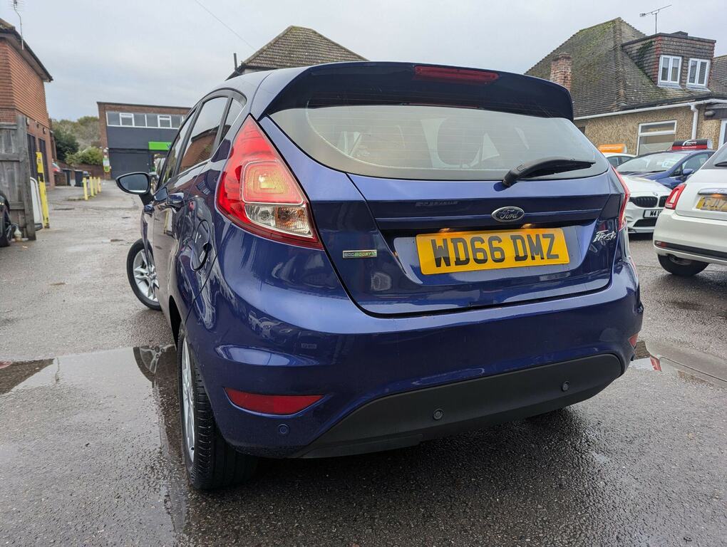 Ford Fiesta 1.0T Ecoboost Zetec Euro 6 Ss Blue #3