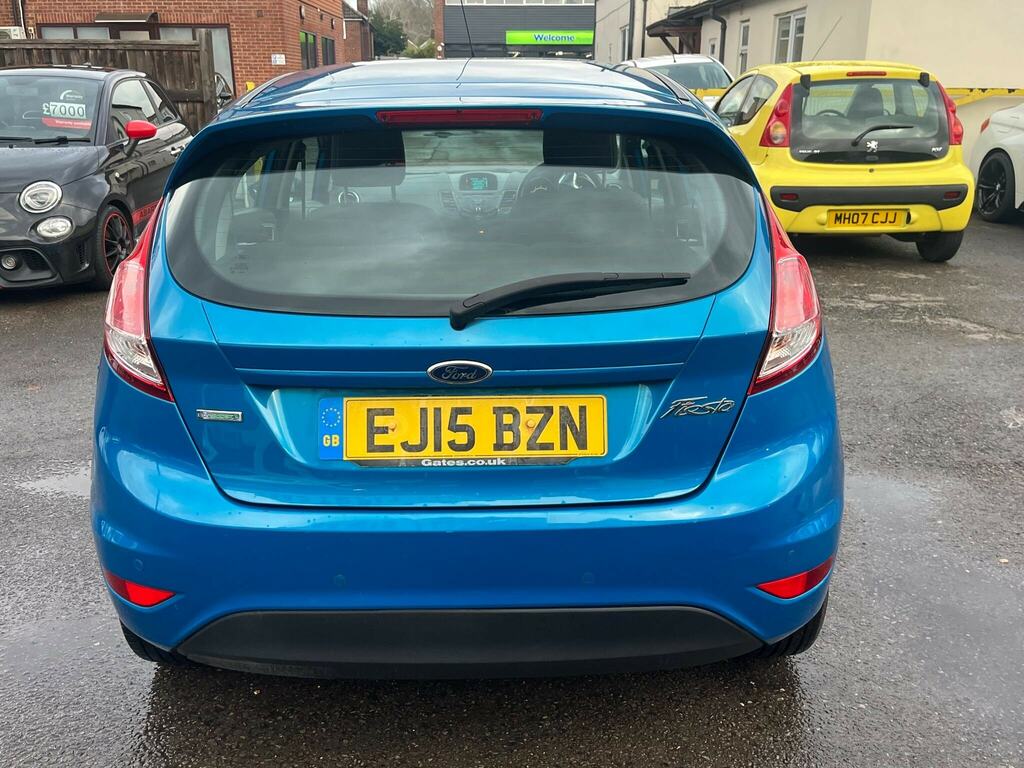 Ford Fiesta 1.0T Ecoboost Zetec Euro 6 Ss EJ15BZN Blue #4