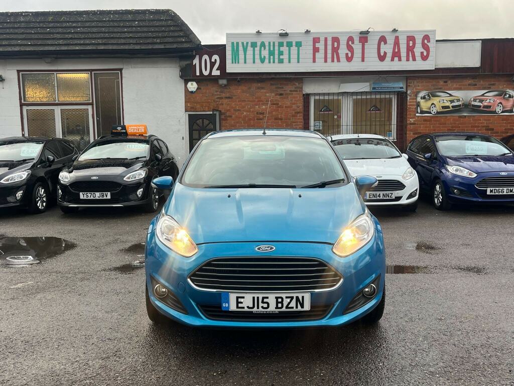 Ford Fiesta 1.0T Ecoboost Zetec Euro 6 Ss Blue