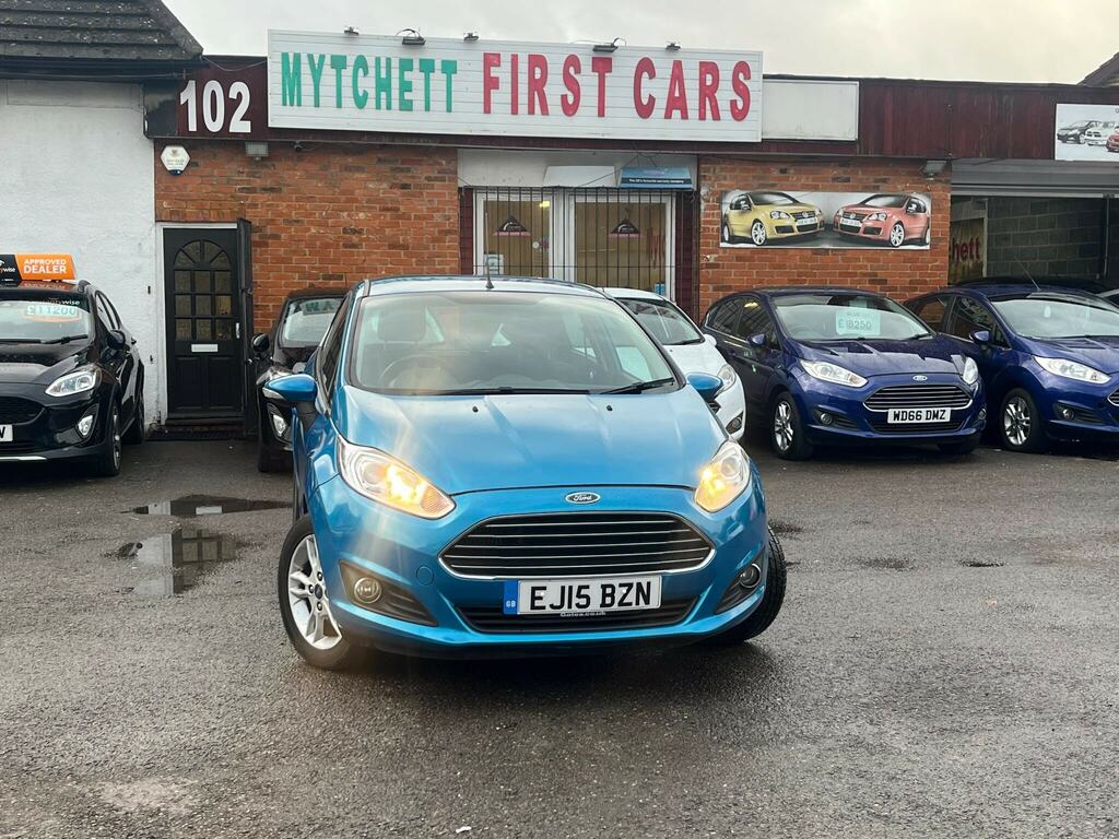Ford Fiesta 1.0T Ecoboost Zetec Euro 6 Ss EJ15BZN Blue #6