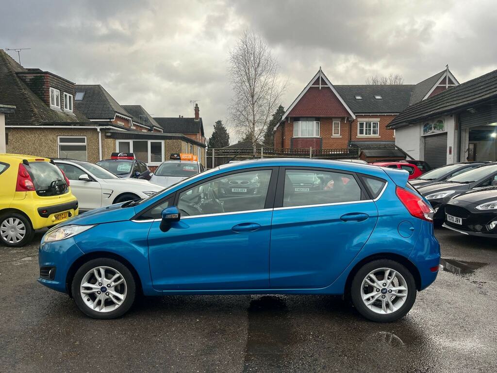 Ford Fiesta 1.0T Ecoboost Zetec Euro 6 Ss EJ15BZN Blue #5