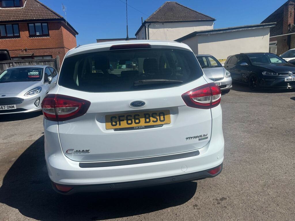 Ford C-Max 1.0T Ecoboost Titanium Euro 6 Ss White #6