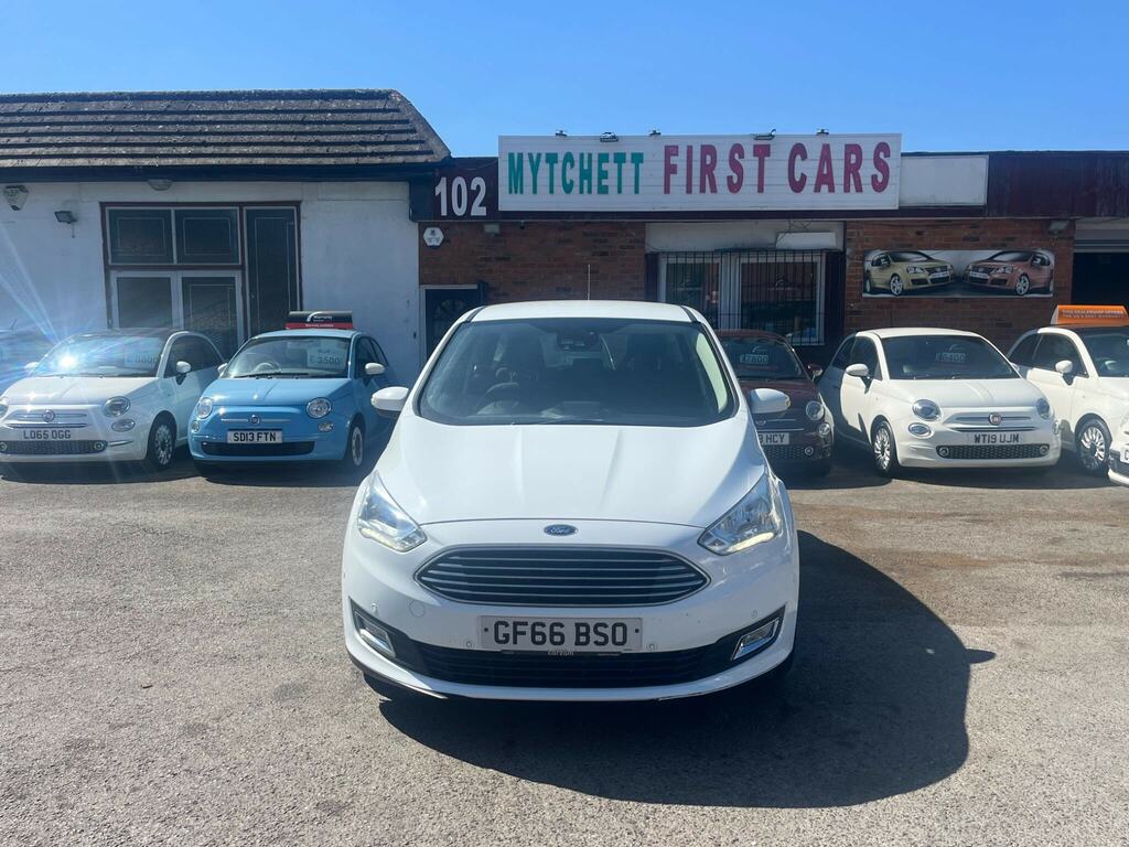 Ford C-Max 1.0T Ecoboost Titanium Euro 6 Ss White