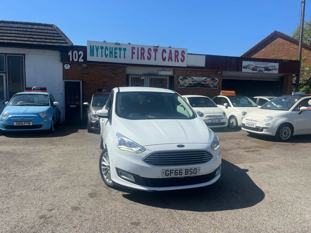 Ford C-Max 1.0T Ecoboost Titanium Euro 6 Ss White #5