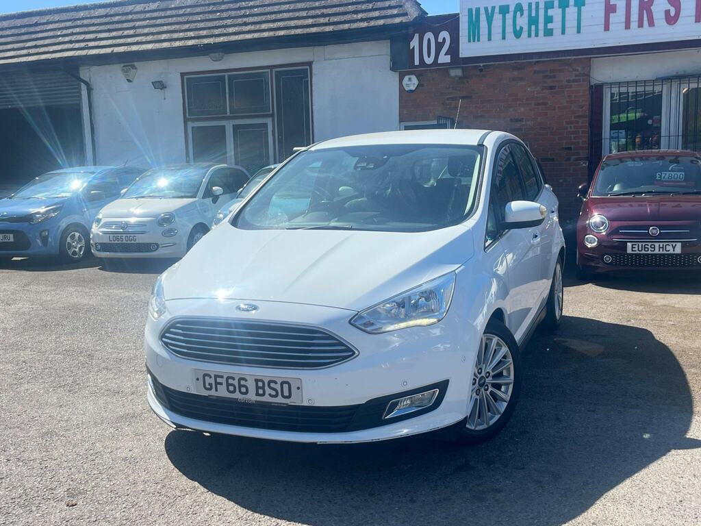 Ford C-Max 1.0T Ecoboost Titanium Euro 6 Ss White #2
