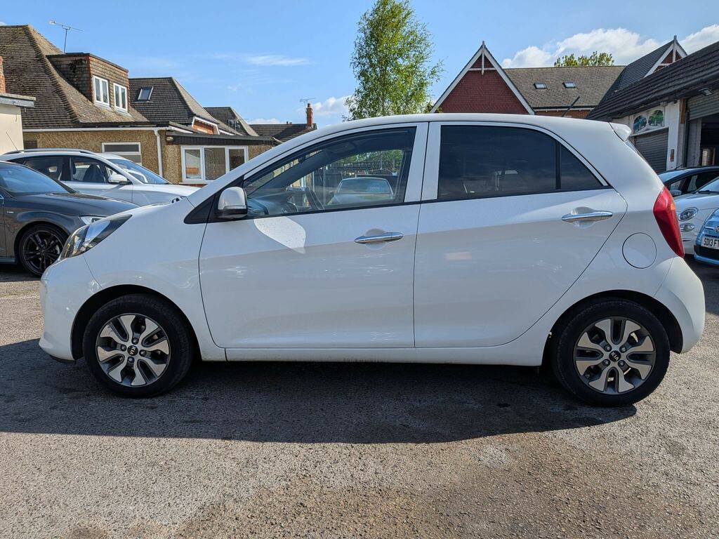 Kia Picanto 1.25 Ecodynamics 2 Euro 6 Ss RJ16VYD White #5