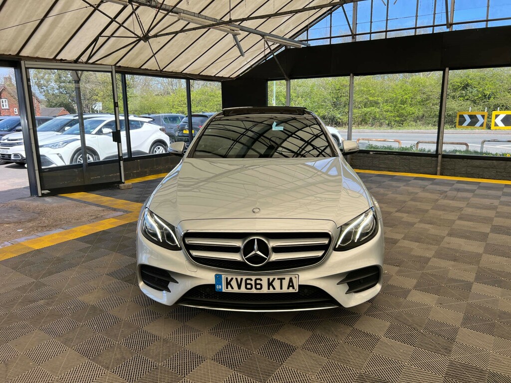 Mercedes-Benz E Class E 350 D Amg Line Premium KV66KTA Silver #2
