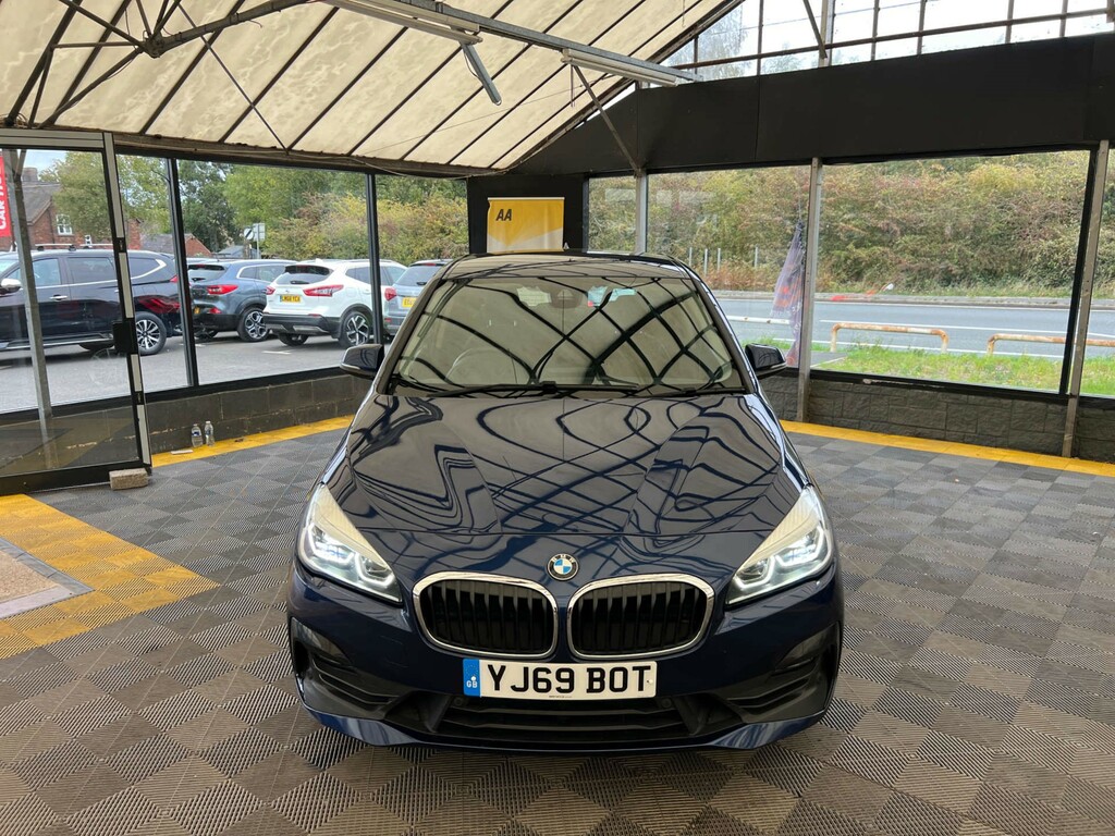 BMW 2 Series Mpv YJ69BOT Blue #2