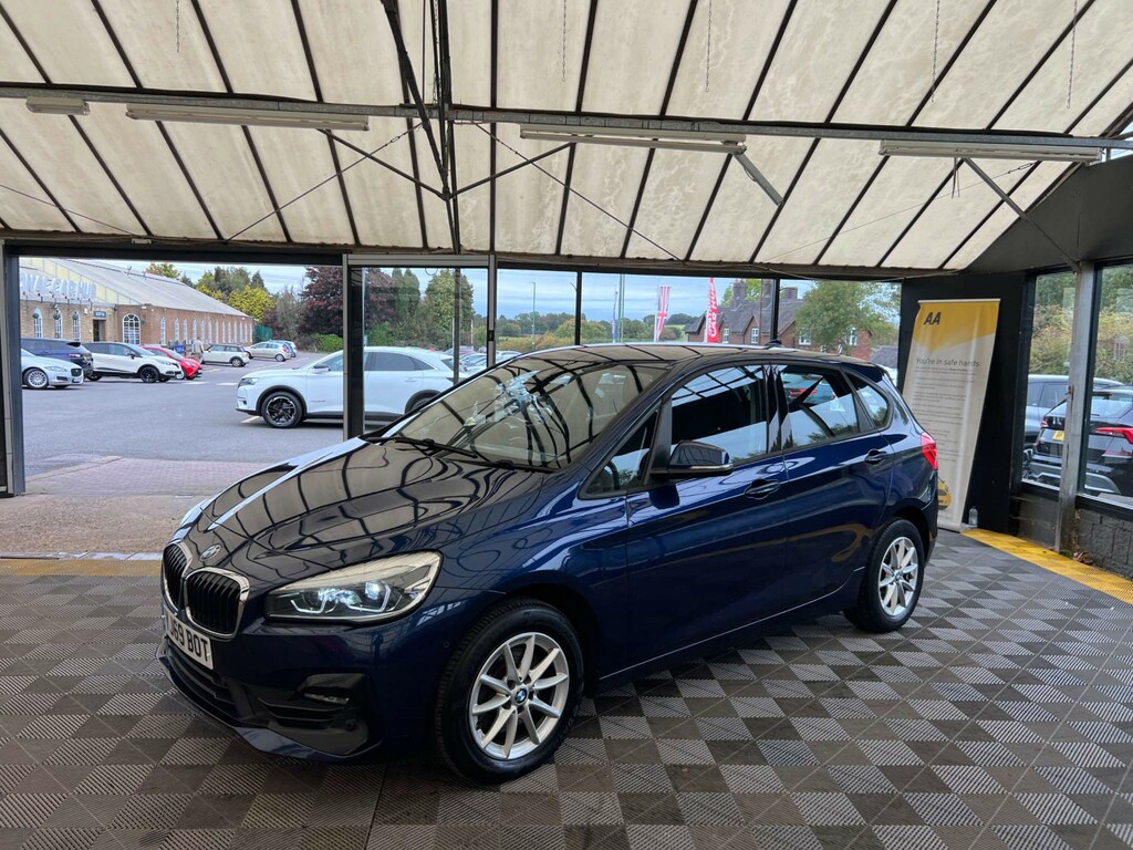 BMW 2 Series Mpv YJ69BOT Blue #3