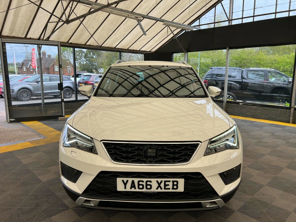 Seat Ateca Suv YA66XEB White #3