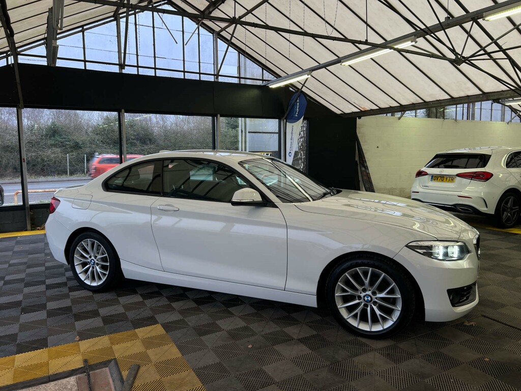 BMW 2 Series Coupe LK19ORY White #2