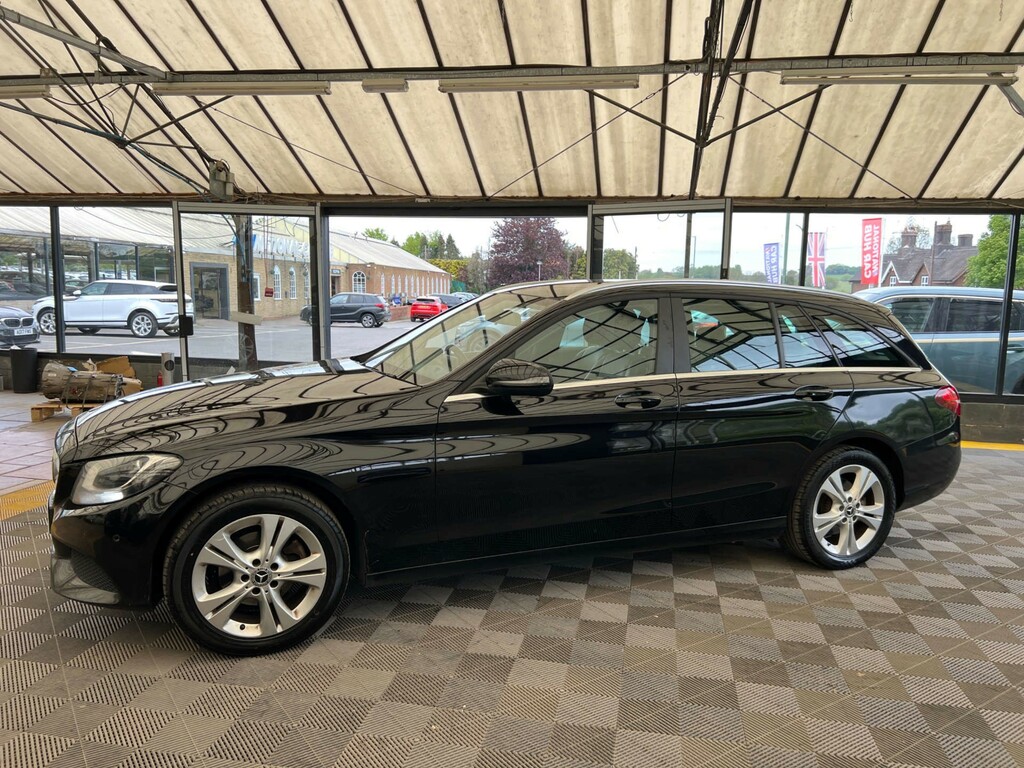 Mercedes-Benz C Class Estate HX17TGZ Black #3