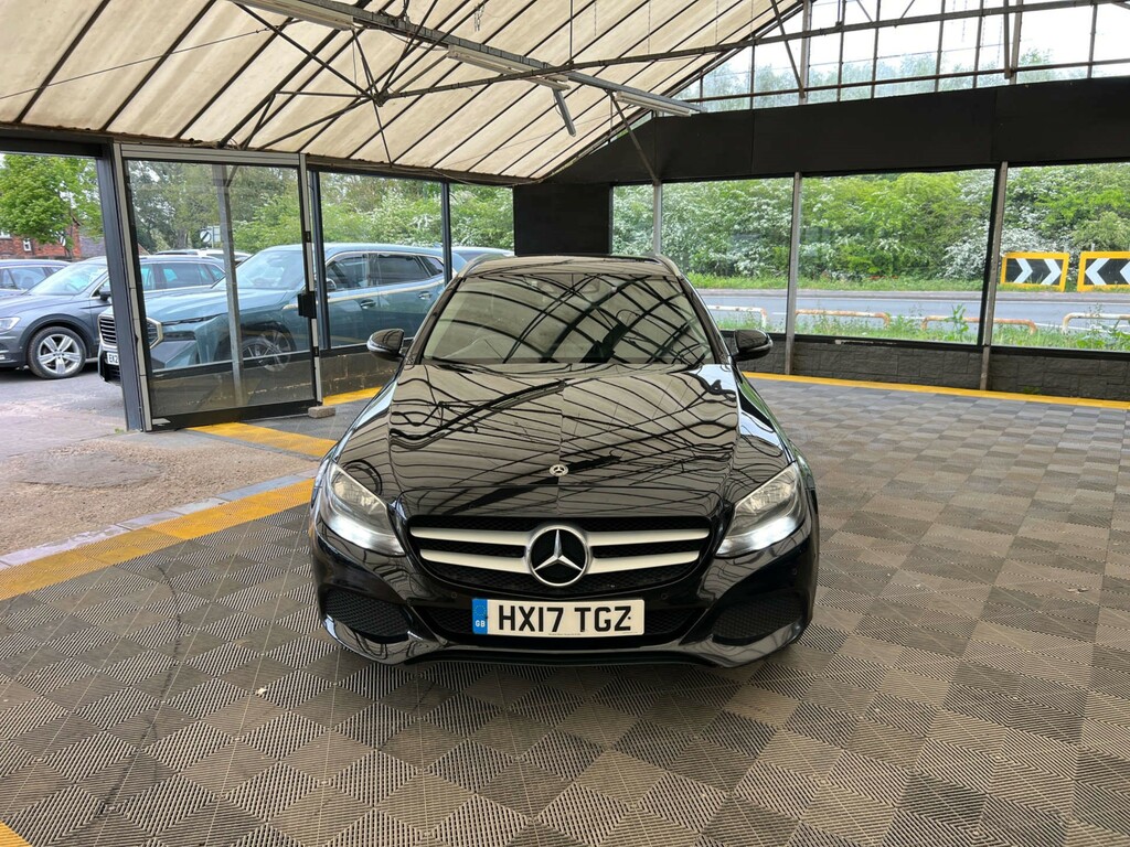 Mercedes-Benz C Class Estate HX17TGZ Black #2