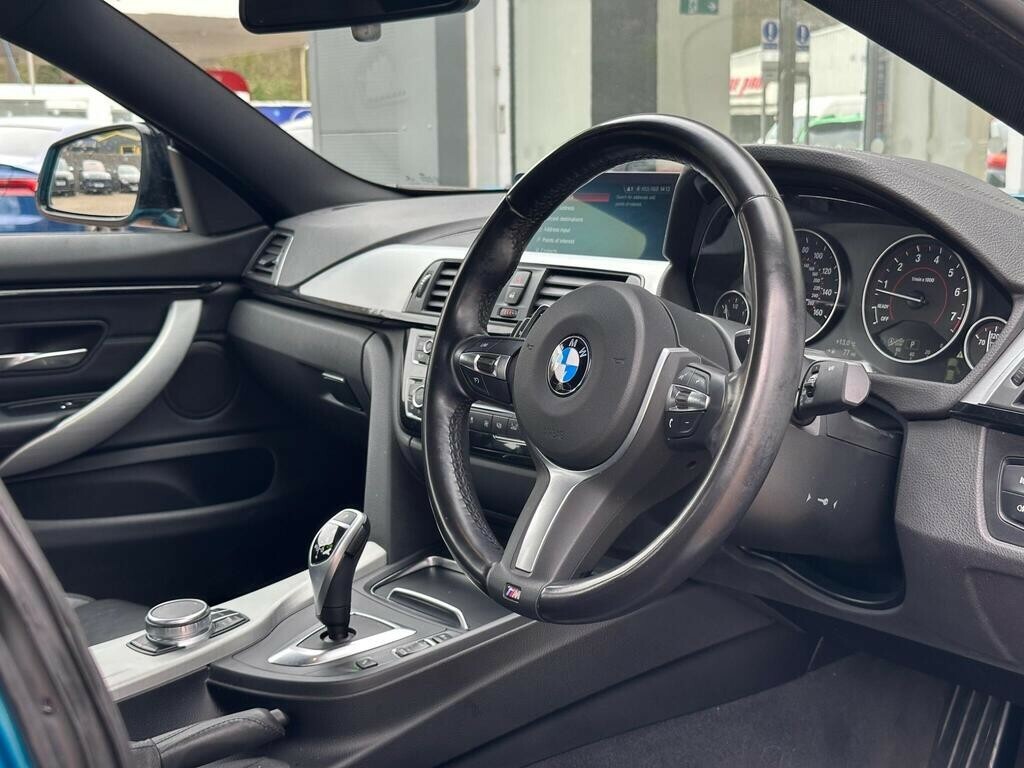BMW 4 Series Gran Coupe 2.0 420I M Sport Gran Coupe YF21FGO Blue #3