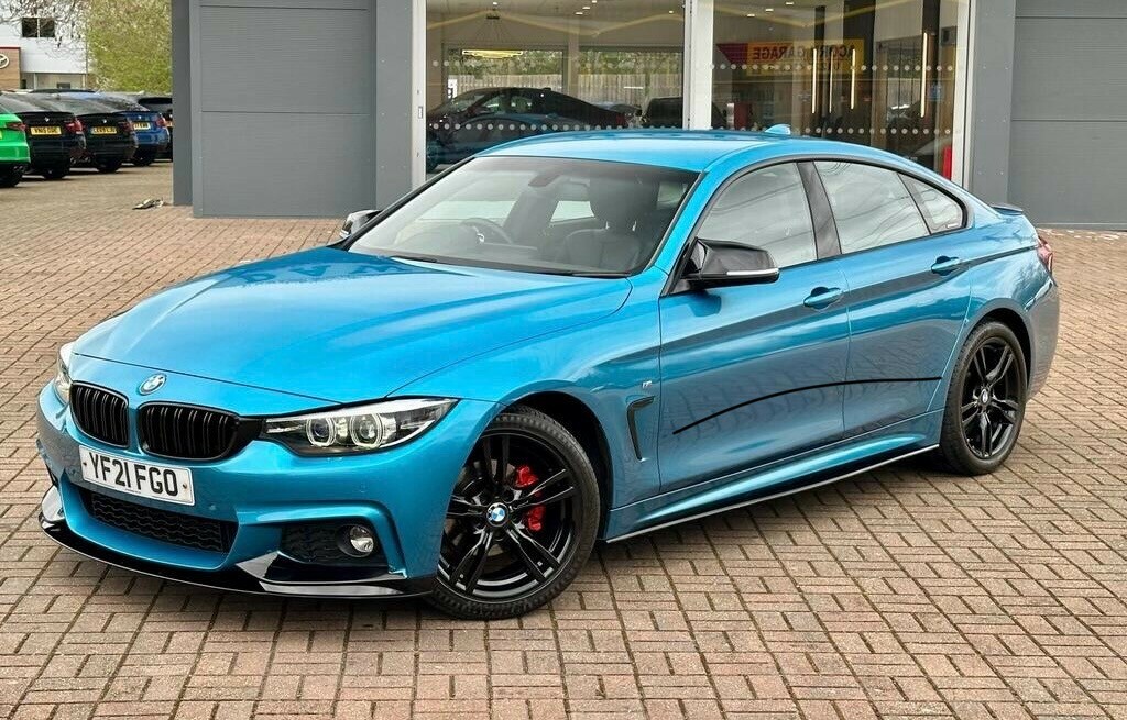 BMW 4 Series Gran Coupe 2.0 420I M Sport Gran Coupe 202121 Blue