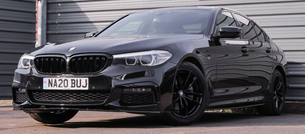 BMW 5 Series 2.0 520D M Sport Saloon 202020 NA20BUJ Black #3