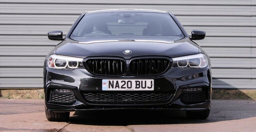 BMW 5 Series 2.0 520D M Sport Saloon 202020 NA20BUJ Black #2