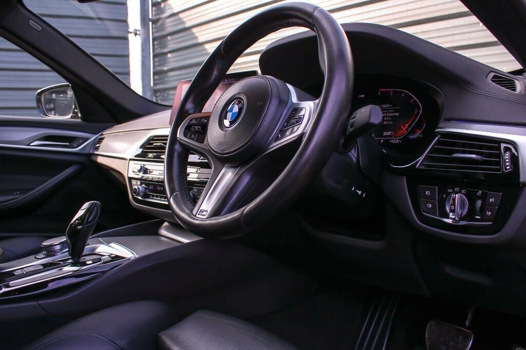 BMW 5 Series 2.0 520D M Sport Saloon 202020 NA20BUJ Black #6