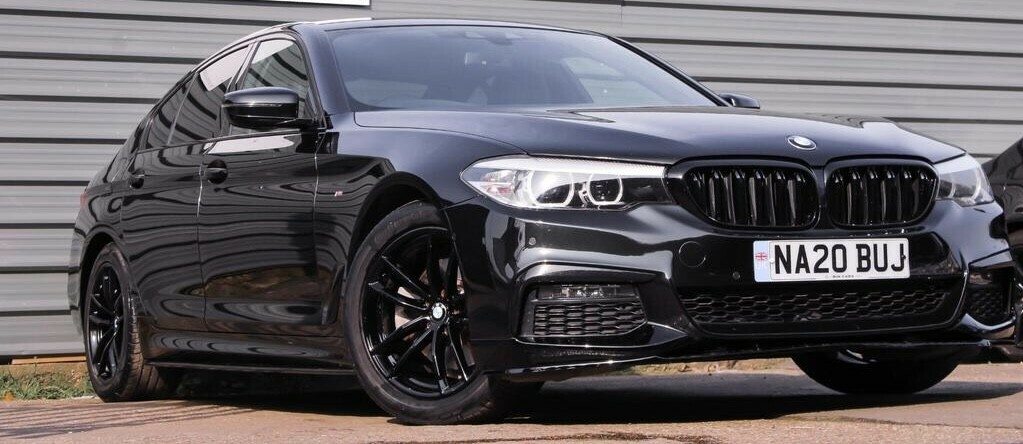 BMW 5 Series 2.0 520D M Sport Saloon 202020 Black