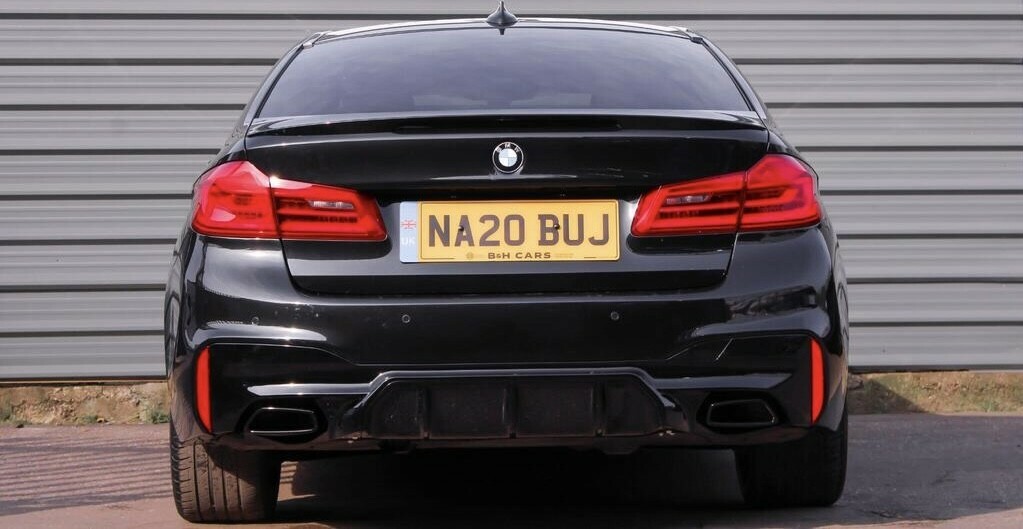 BMW 5 Series 2.0 520D M Sport Saloon 202020 NA20BUJ Black #5