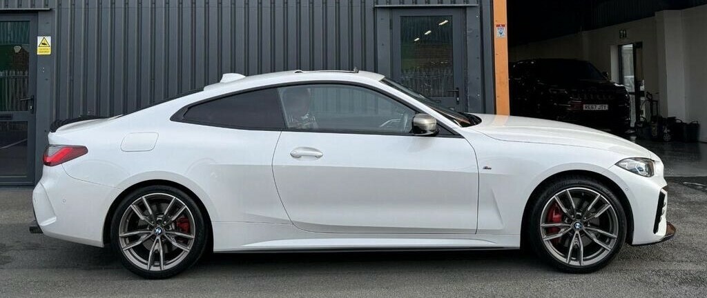 BMW 4 Series Gran Coupe 3.0 M440i Xdrive Coupe 202170 GV70TVK White #4