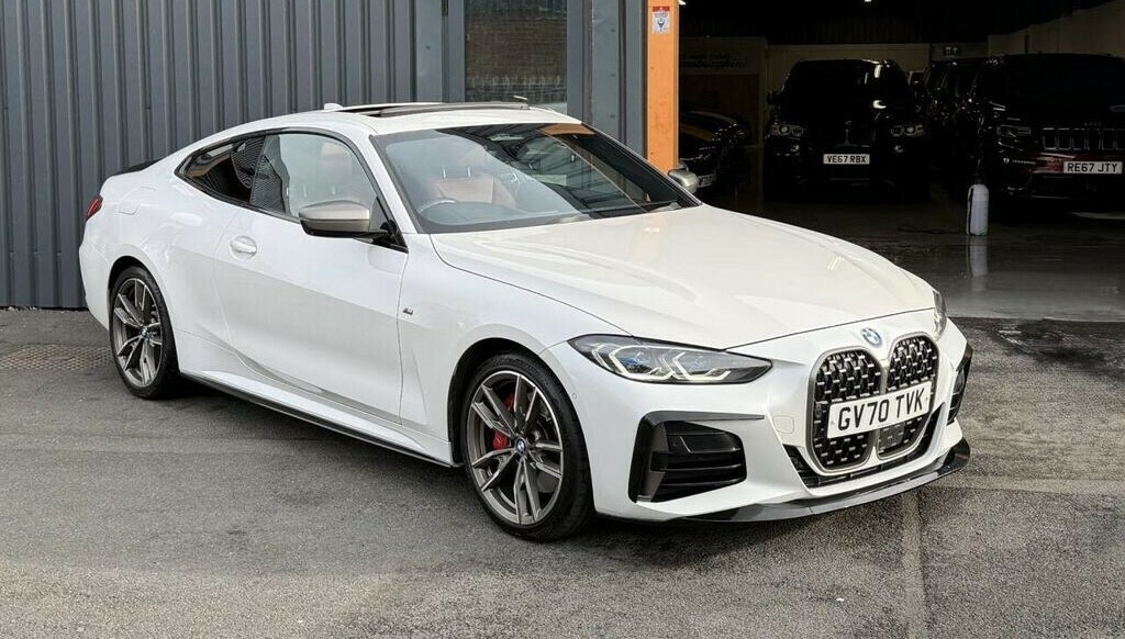 BMW 4 Series Gran Coupe 3.0 M440i Xdrive Coupe 202170 GV70TVK White #3