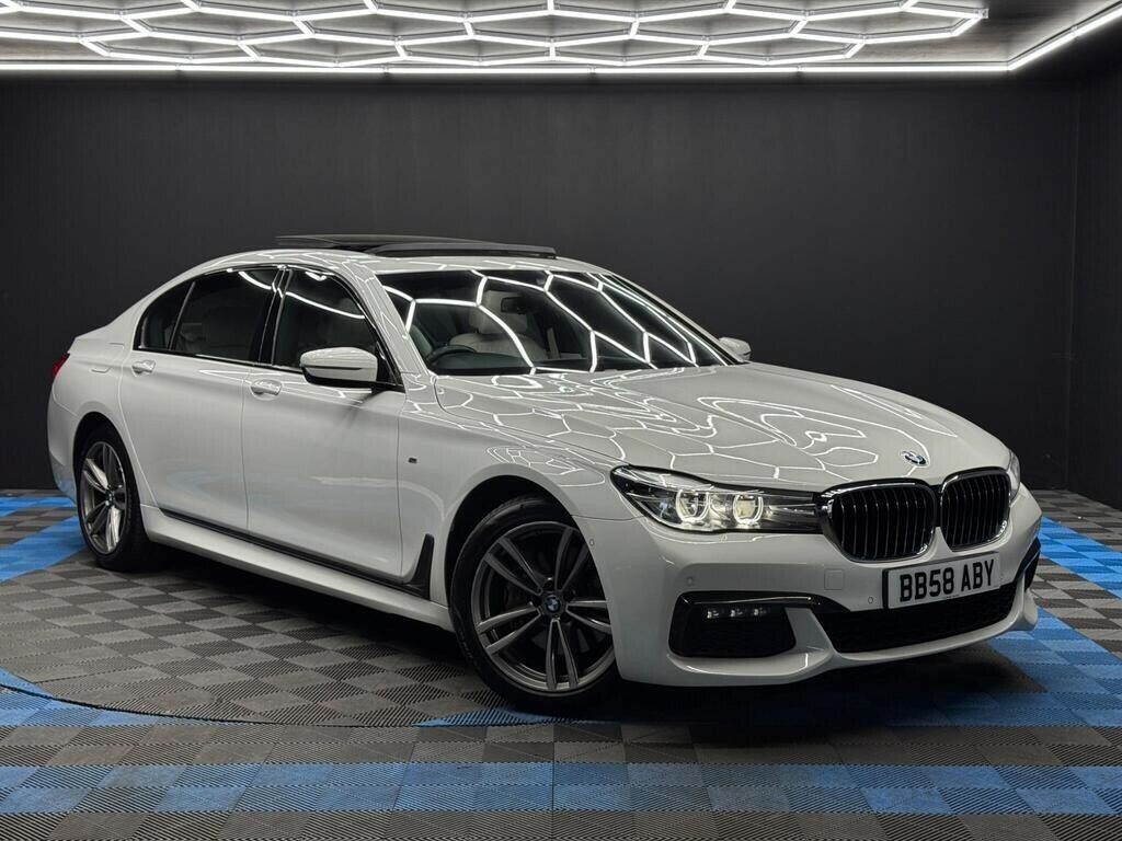 BMW 7 Series 3.0 740Ld Xdrive M Sport Saloon 201868 White