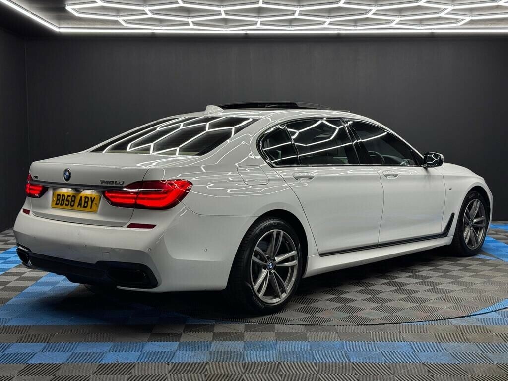 BMW 7 Series 3.0 740Ld Xdrive M Sport Saloon 201868 White #5