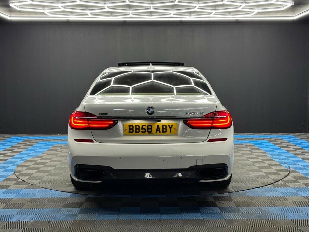 BMW 7 Series 3.0 740Ld Xdrive M Sport Saloon 201868 White #6