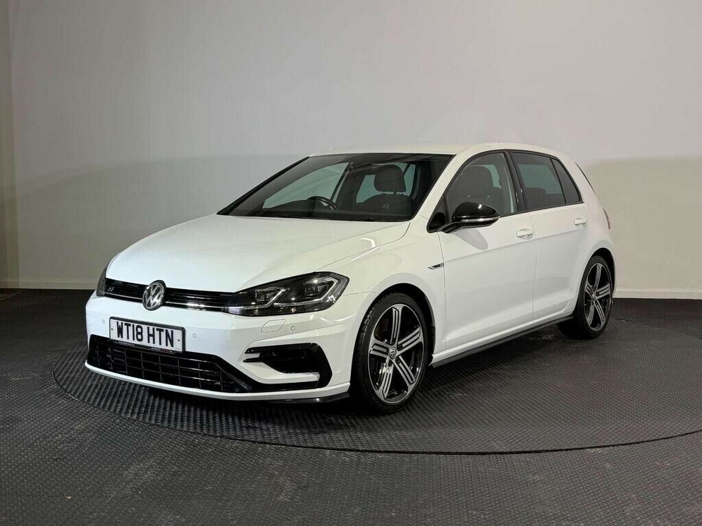 Volkswagen Golf 2.0 Tsi R 201818 WT18HTN White #6